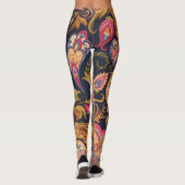  Paisley: Elegant naadloos patroon. Leggings (Achterkant)