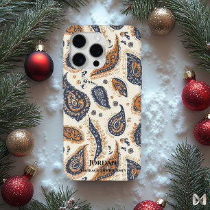 Paisley Elegantie – Artistieke Fusie Mondiale Flai iPhone 15 Pro Max Hoesje