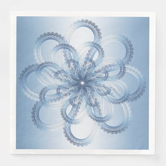 Paisley element. servetten (Voorkant)