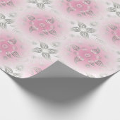 Paisley Etnic Boho patroon. Cadeaupapier (Hoek)