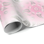 Paisley Etnic Boho patroon. Cadeaupapier (Rol Hoek)