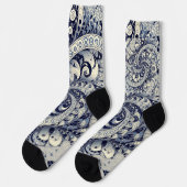 Paisley Exotisch Stijlvol Sokken (Links)