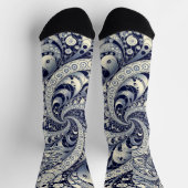 Paisley Exotisch Stijlvol Sokken (Top)