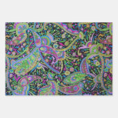Paisley Fantasy Inpakpapier Vel (Voorkant 2)