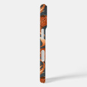 Paisley Fish donkergrijs Case-Mate iPhone Case (Achterkant / Rechts)
