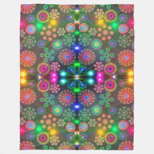 paisley fleece deken (Voorkant)