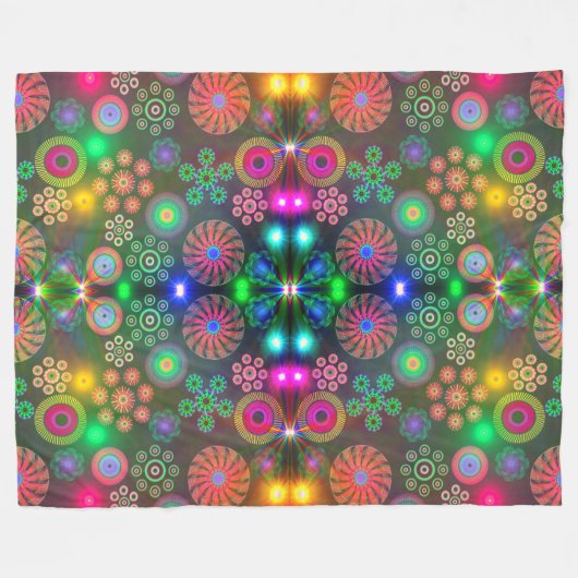 paisley fleece deken (Voorkant (Horizontaal))