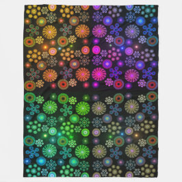 paisley fleece deken