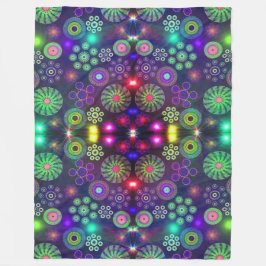 paisley fleece deken