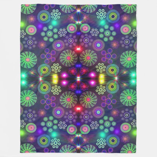 paisley fleece deken (Voorkant)