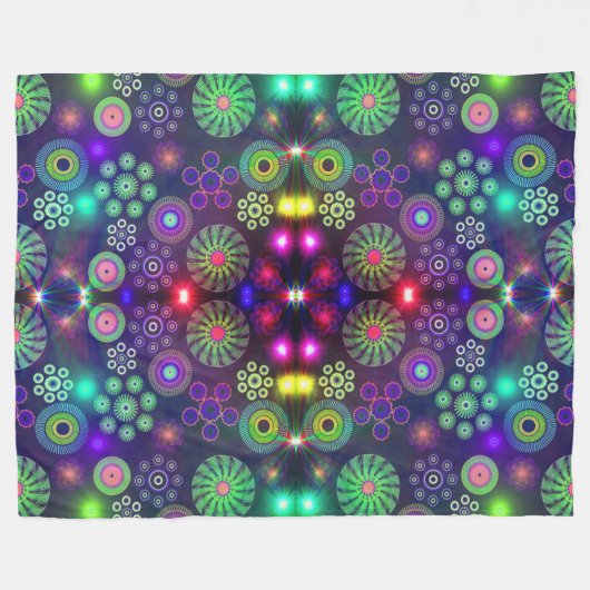 paisley fleece deken (Voorkant (Horizontaal))