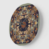 Paisley Floral: Batik Shawl Elegance. Grote Klok (Hoek)