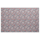 Paisley Floral Doodle Pattern Stof (Fat Quarter)