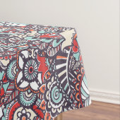 Paisley Floral Doodle Pattern Tafelkleed (Voorbeeld)