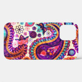 Paisley Floral Indisch naadloos Ornament Case-Mate iPhone Case (Achterkant (horizontaal))