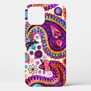 Paisley Floral Indisch naadloos Ornament Case-Mate iPhone Case