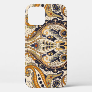 Paisley Floral: kleurrijk naadloos design Case-Mate iPhone Case