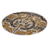 Paisley Floral: kleurrijk naadloos design Snijplank (Hoek)