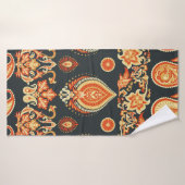 Paisley Floral oriental etnische Pattern. Naadloos Badhanddoek (Badhanddoek)