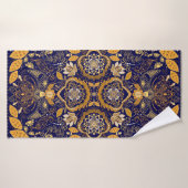Paisley floral pattern badhanddoek (Badhanddoek)