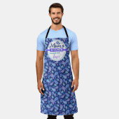 Paisley Floral Pattern - Blauw Schort (Gedragen)