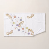 Paisley Flowers Floral Bathroom Towel sets Bad Handdoek (Handdoek)