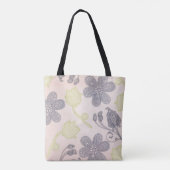 Paisley Flowers Tote Bag (Achterkant)