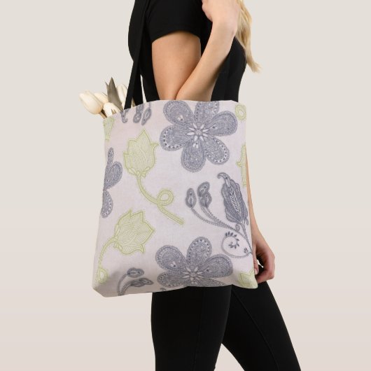 Paisley Flowers Tote Bag (Dichtbij)