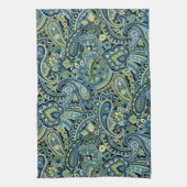 Paisley Forest Groen Keukenhanddoeken (Verticaal)