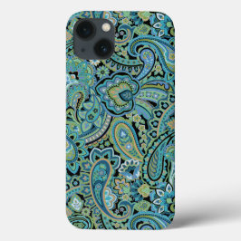 Paisley Forest Groene iPhone Case