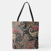 Paisley Fractal Tote Bag (Voorkant)