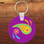 Paisley Fun Sleutelhanger (Voorkant)