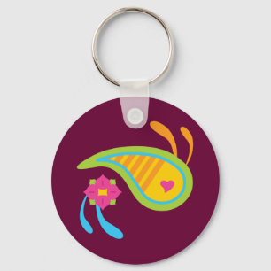 Paisley Fun Sleutelhanger