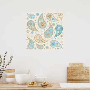 Paisley funky print