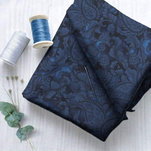 Paisley Garden Floral Navy Blauw ID750 Stof