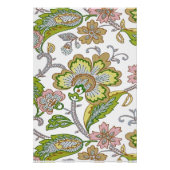 Paisley Garden gestileerd bloemenborduurwerk Perfect Poster (Voorkant)