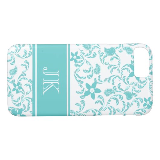 Paisley Garden met verwisselbare kleur Case-Mate iPhone Case (Achterkant (Horizontaal))