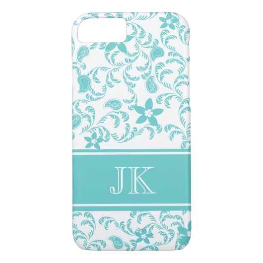 Paisley Garden met verwisselbare kleur Case-Mate iPhone Case (Achterkant)