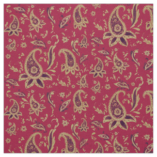 Paisley Gold, verbinding Stof