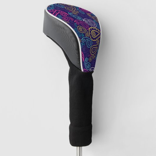 paisley golfheadcover (Schuin)