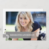 Paisley, Graduation Cap Afstudeerder 2012 Photo Af Kaart (Voorkant / Achterkant)