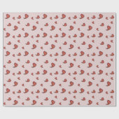 Paisley Hart Inpakpapier (Vlak)