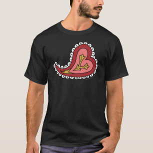Paisley Heart Kind en Baby Donker Shirt