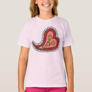 Paisley Heart Kind en Baby Light Shirt