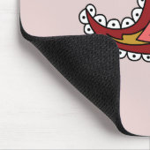 Paisley Heart Mousepad Muismat (Hoek)
