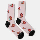 Paisley Heart Sokken (Rechts)
