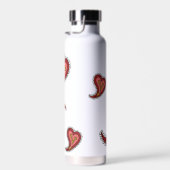 Paisley Heart Waterfles (Rechts)