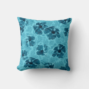 Paisley Hibiscus  Psychedelic Floral Kussen