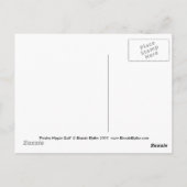 Paisley Hippie Doll Briefkaart (Achterkant)