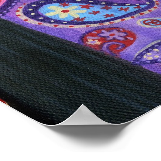 Paisley Hippie Doll Poster (Hoek)